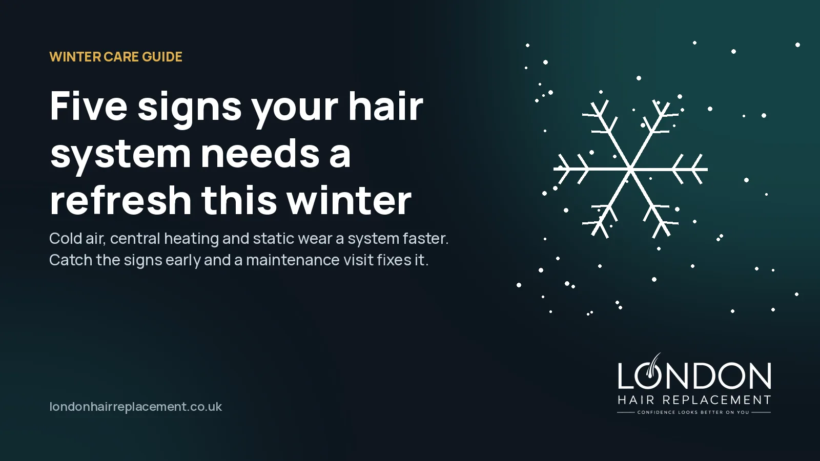 Five signs your hair system needs a refresh this winter